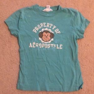 Aeropostale blue graphic t-shirt size XS